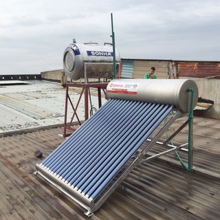 Bình thái dương năng Sơn Hà Gold 200L (phi 58)