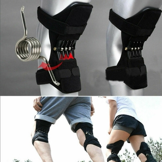 Practical Knee Protector Joint Support Knee Pads Breathable Non-Slip Power Lift Knee Pads Rebound Spring Force Knee Booster Leg Protector