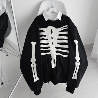 Áo sweater xương ( 100% ảnh thật )