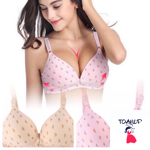 Áo lót cho con bú cúc tháo mở tiện lợi