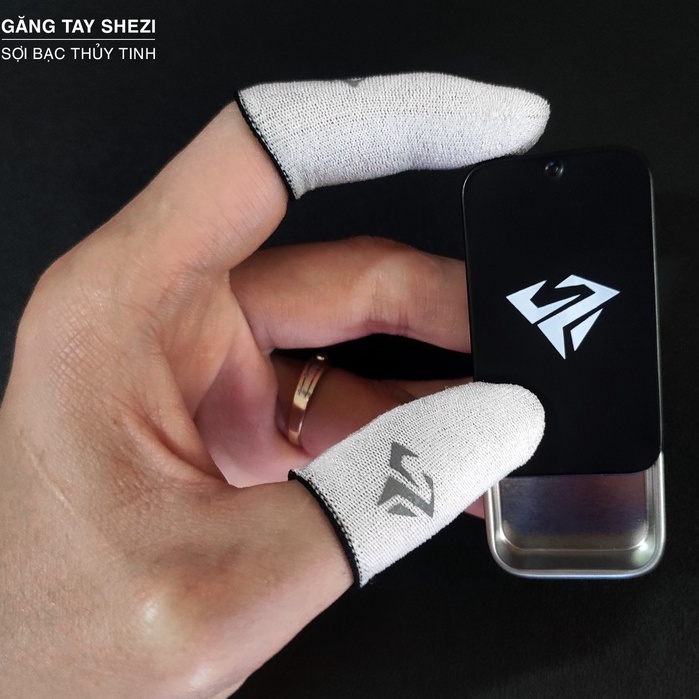 Combo 4 ngón Bao tay màu ngẫu nhiên  chơi game Shezi thủy tinh siêu dẫn tăng độ chân thật khi chơi game