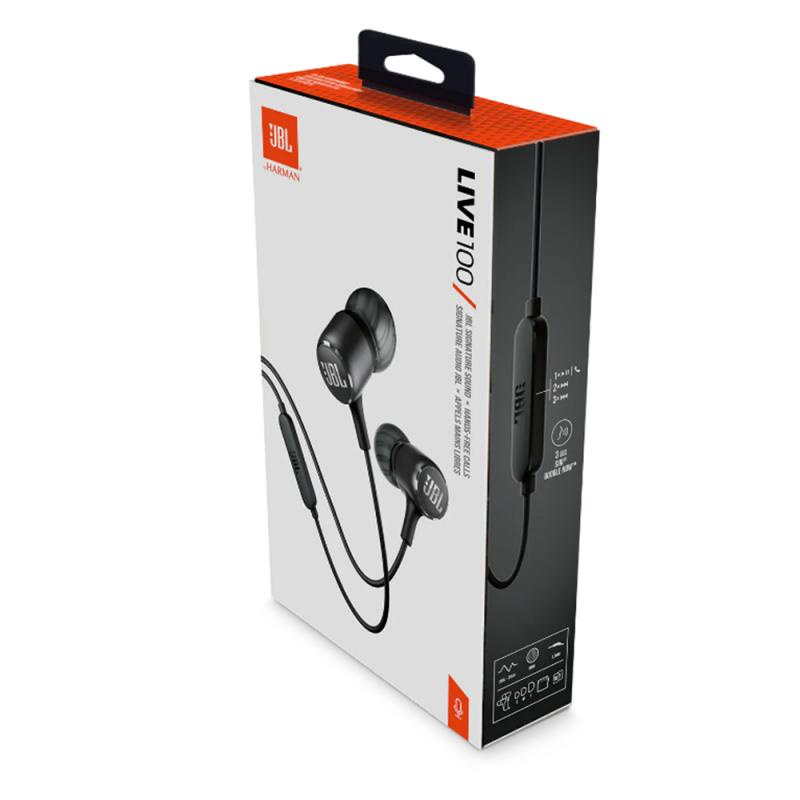 Tai Nghe Chụp Tai JBL LIVE100 Có Dây Âm Thanh Siêu Trầm Thiết Kế Thể Thao Năng Động