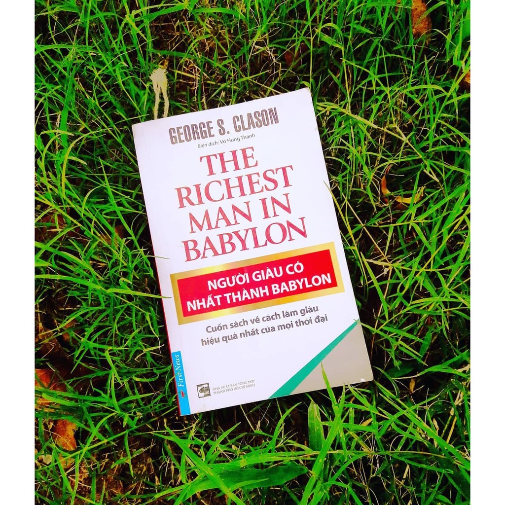 Sách - Người Giàu Có Nhất Thành Babylon - Tặng Bookmark Danh Ngôn