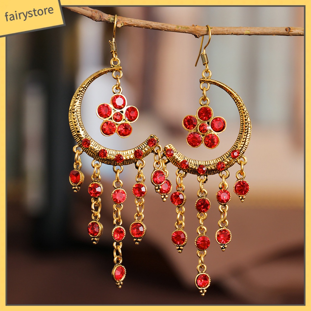 Khuyên tai dáng dài thiết kế thời trang dành cho nữ