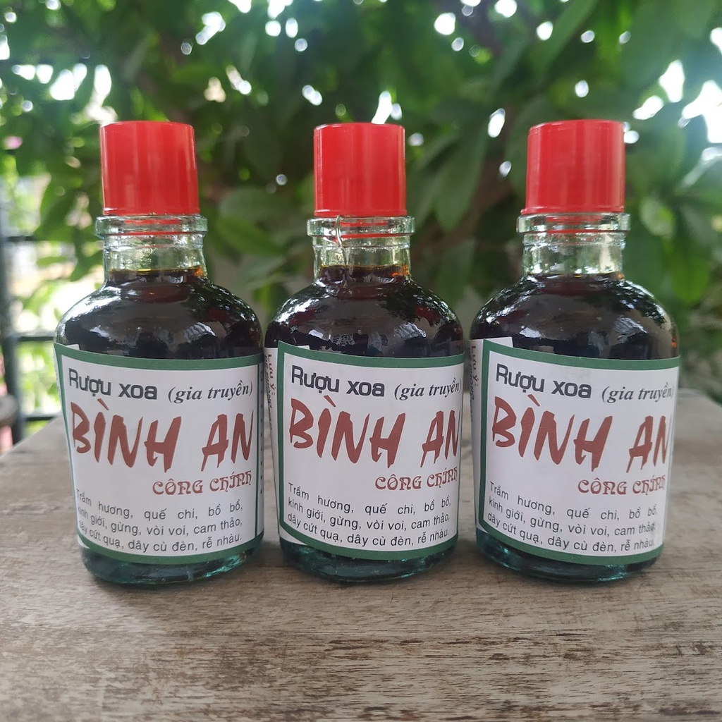 Dầu xoa bóp xương khớp gia truyền BÌNH AN