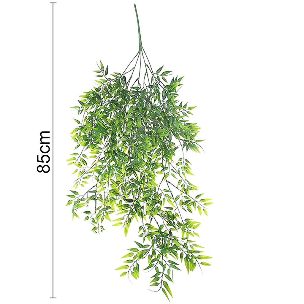 Lá Tre Giả Trang Trí Nền Tiệc Cưới Sống Động