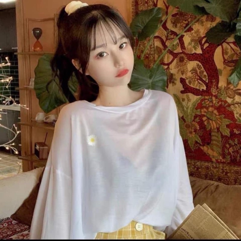 ÁO THUN GIẤY DÀI TAY 5 MÀU QC HOT