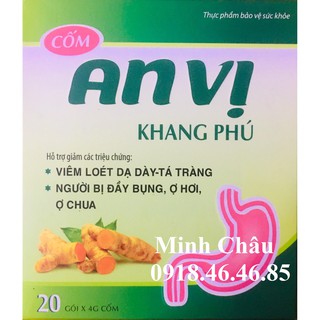 An vị Khang Phú hỗ trợ giảm các triệu chứng viêm loét dạ dày, tá tràng, ợ hơi