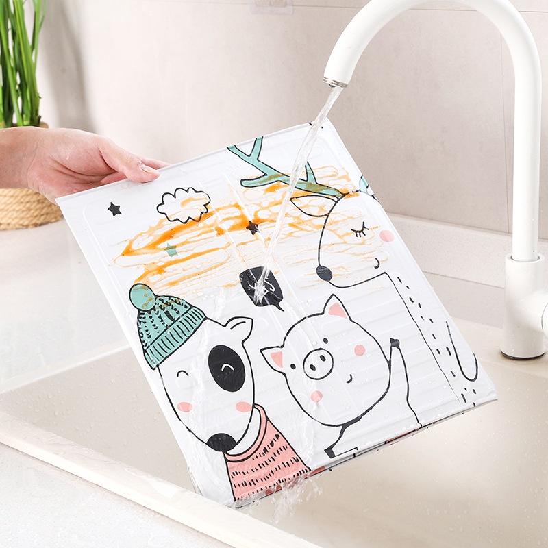 Tấm chắn dầu cách nhiệt tiện lợi cho nhà bếp