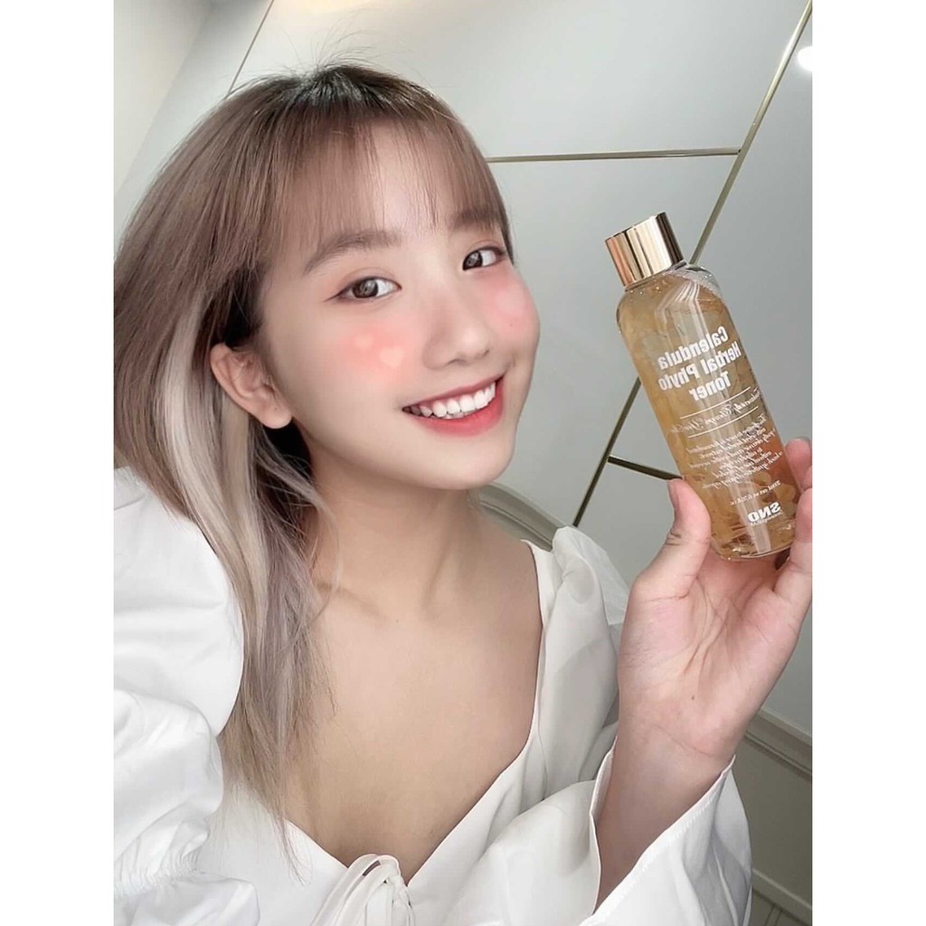 TONER HOA CÚC SNO Calendula Herbal Phyto HÀN QUỐC-bản dupe hoàn hảo của toner kiehl’s