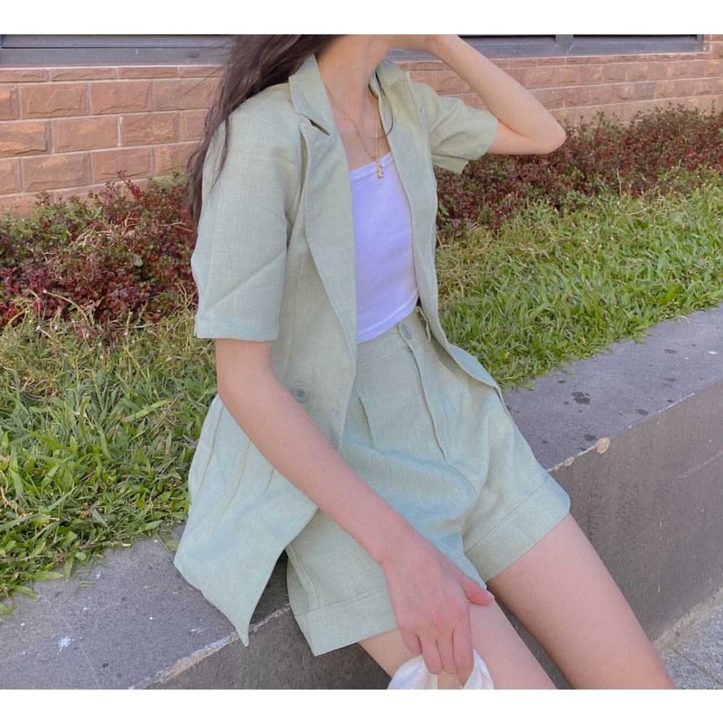 Set vest xanh mạ 3 món | BigBuy360 - bigbuy360.vn