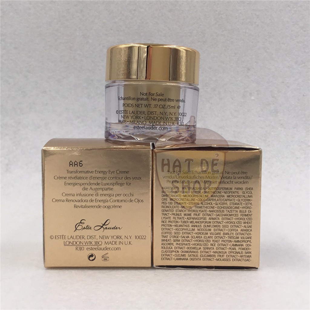 [Mã 155FMCGSALE giảm 7% đơn 500K] Estee Lauder Kem Mắt Re-Nutriv Ultimate Diamond Eye Creme 5ml (cao cấp)