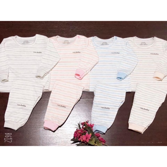 Bộ Noubaby Nỉ kẻ ngang