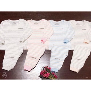 Bộ Noubaby Nỉ kẻ ngang