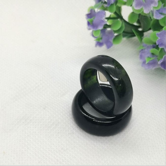 Nhẫn Ngọc Bích Màu Xanh Lá Đậm 6.73% Từ Tính Chăm Sóc Sức Khỏe