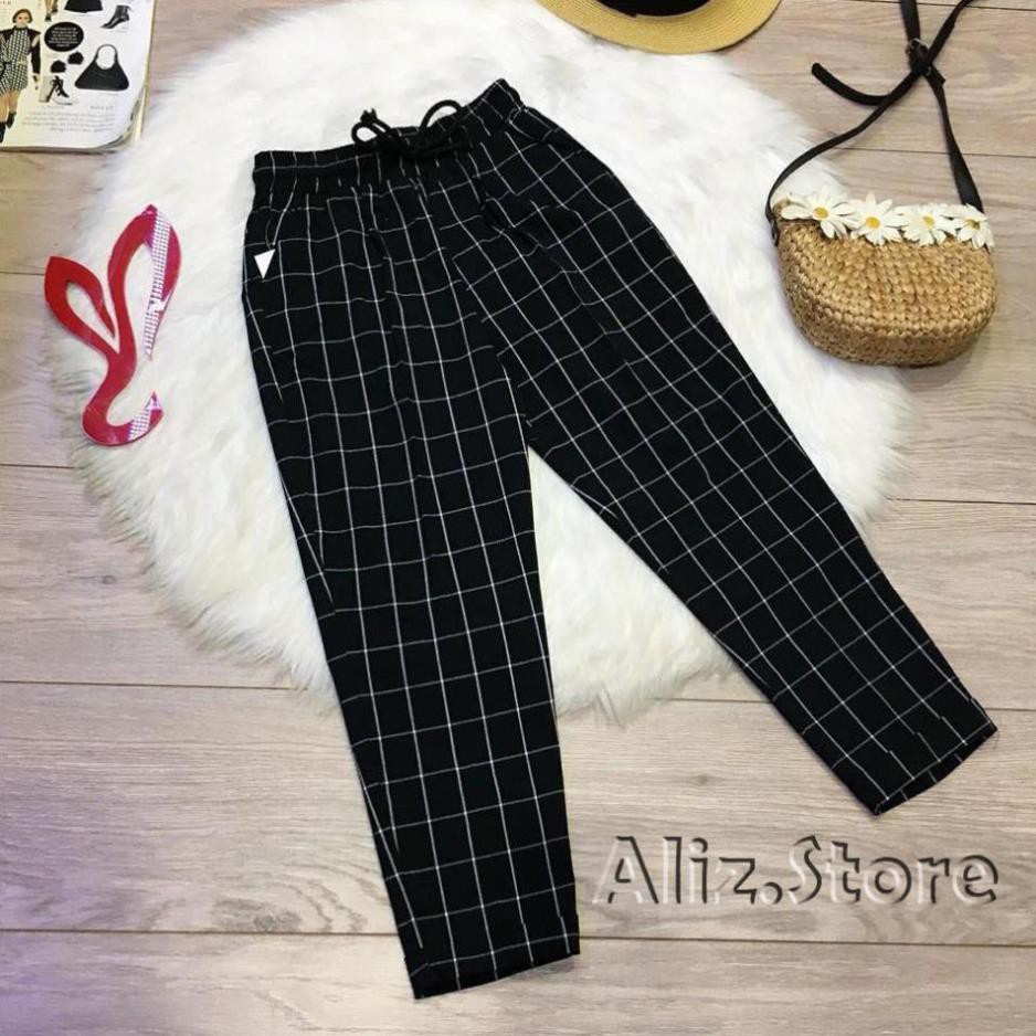 Quần sọc caro Plaid Pants Unisex - 5 màu Hình Thật !  ྇