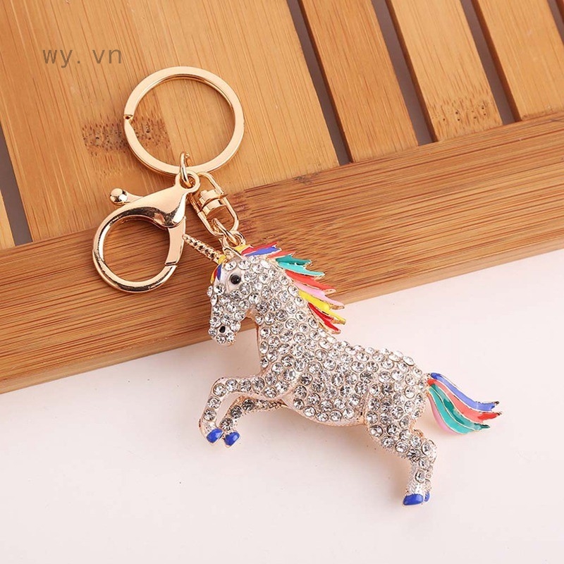 Móc Khóa Hình Ngựa Một Sừng Dễ Thương