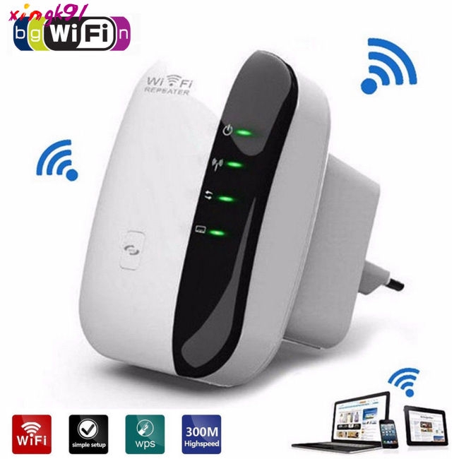 300Mbps Wifi Repeater Wireless-N 802.11 AP Router Extender Signal Booster