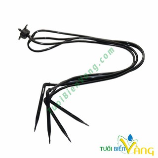 20 Chia 4 ống tưới nhỏ giọt 5mm