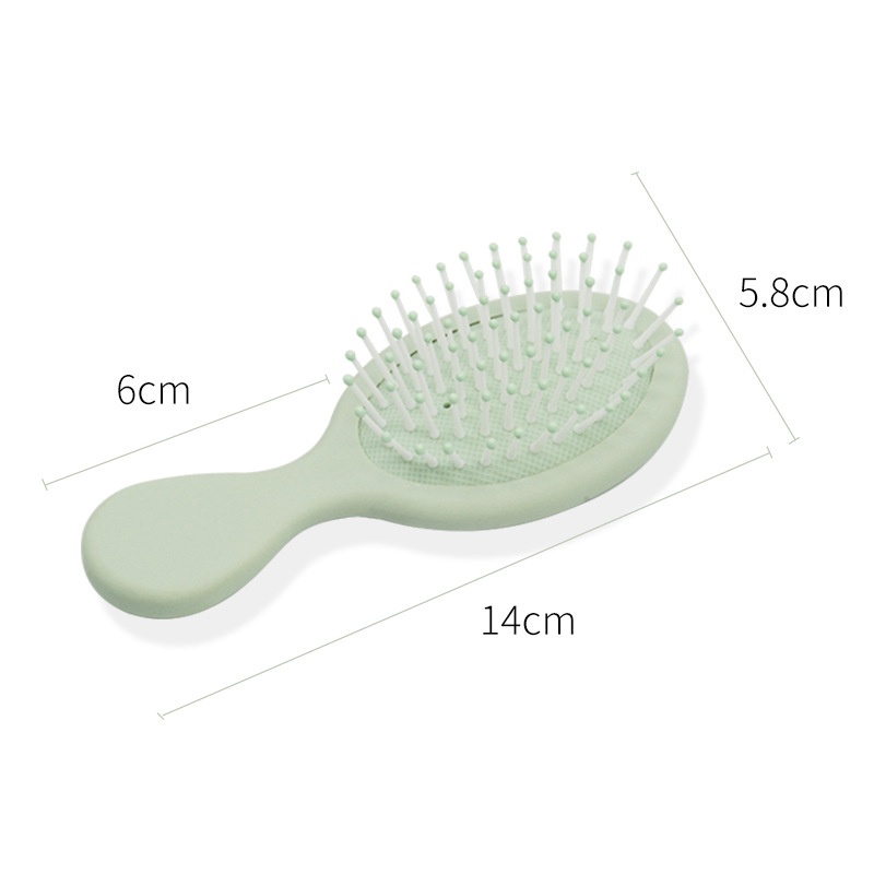 Lược Chải Tóc Mini Có Đầu Lược Chải Khô Và Ướt Cho Bé Gái