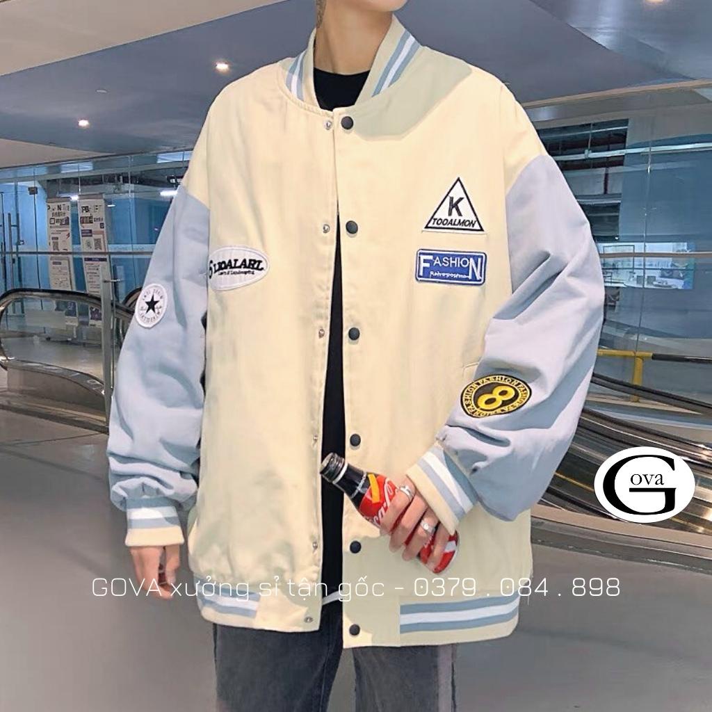 Áo Khoác Dù K.TOOALLAON 2 Lớp Form Rộng Nam Nữ Unisex, Áo Gió Bomber Bóng Chày Chống Nắng Ulzzang GOVA