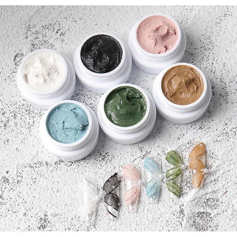 Set gel xi măng 6 màu