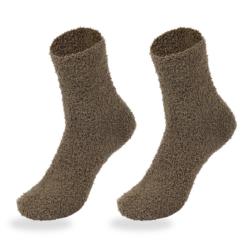 Vớ Cao Cấp Cổ Dài Bằng Len Cashmere Mềm Mại Thoáng Khí Thoải Mái Chống Đóng Băng Hàng Ngày Cho Nam Và Nữ