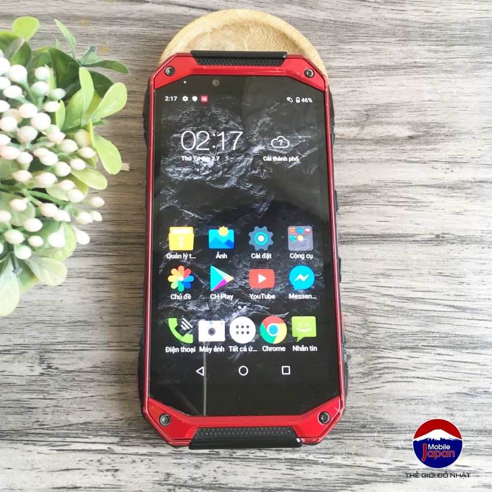 Điện thoại kyocera g04 siêu bền- ram 4b, bộ nhớ 64gb, chống va đập tuyệt đối
