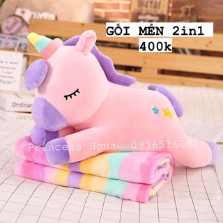 Gối mền 2in1 siêu xinh cho bé nhà
