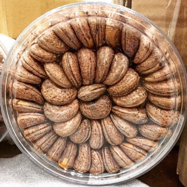 500gr Hạt điều A cồ xếp hộp đặc sản Tây Nguyên Kim Oanh hạt loại A thơm ngon