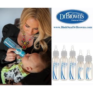 Bình sữa PP cổ hẹp 250ml Dr Brown's 00255