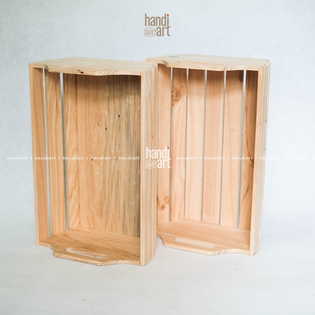 Khay gỗ pallet đựng quà/ Khay gỗ trái cây