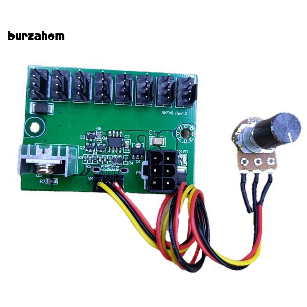 Thiết Bị Mô Đun Điều Khiển Tốc Độ Quạt 12V Cho Máy Tính