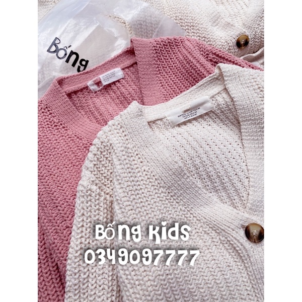 Áo Cardigan Len Bé gái Phủ Nhung HaM(cắt tag)