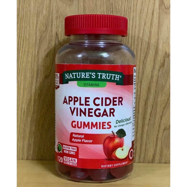 Kẹo dẻo giấm táo Apple Cinder Vinegar của Mỹ- Giúp giảm cân, đẹp da, detox cơ thể nhanh chóng an toàn hiệu quả