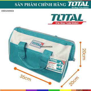 Túi xách giỏ đồ nghệ đựng dụng cụ đa năng total tht26131 tht261325 công cụ điện lạnh công trình máy cầm tay thợ
