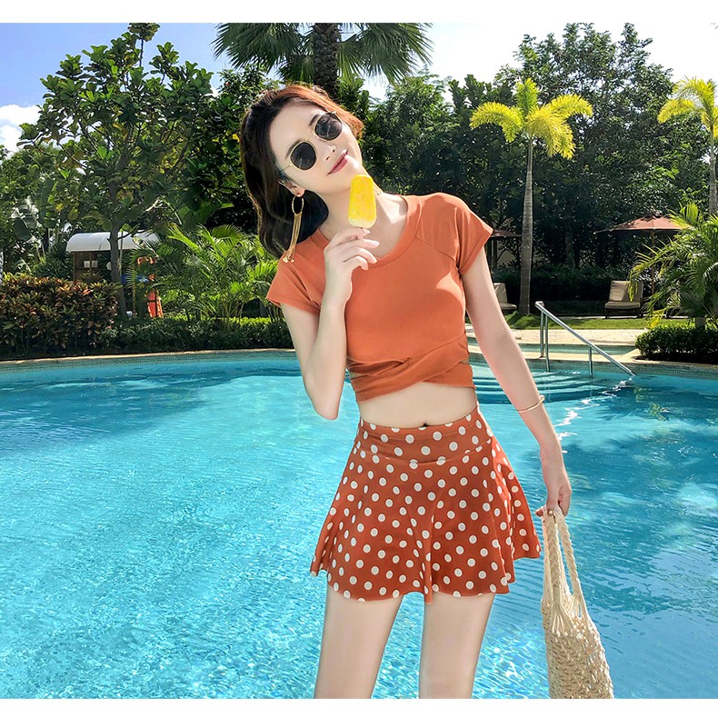 Áo Tắm 2 Mảnh Kín Đáo Dễ Thương Thun lạnh cao cấp MFAT136 | BigBuy360 - bigbuy360.vn