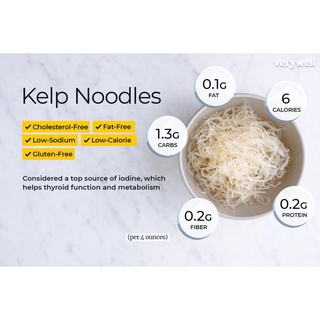 Mì tảo bẹ Kelp Noodle 340g