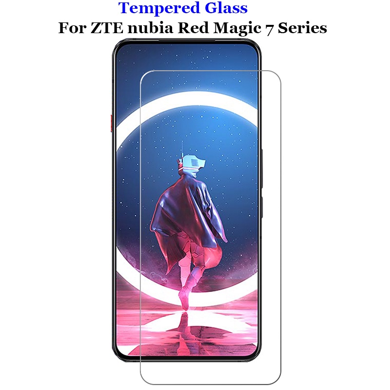 Kính Cường Lực 9H 2.5D Chống Cháy Nổ Cho ZTE nubia Red Magic 7 7S Pro