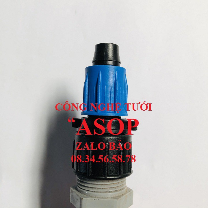 20 Nối ren trong 27mm gắn ống pe 16mm