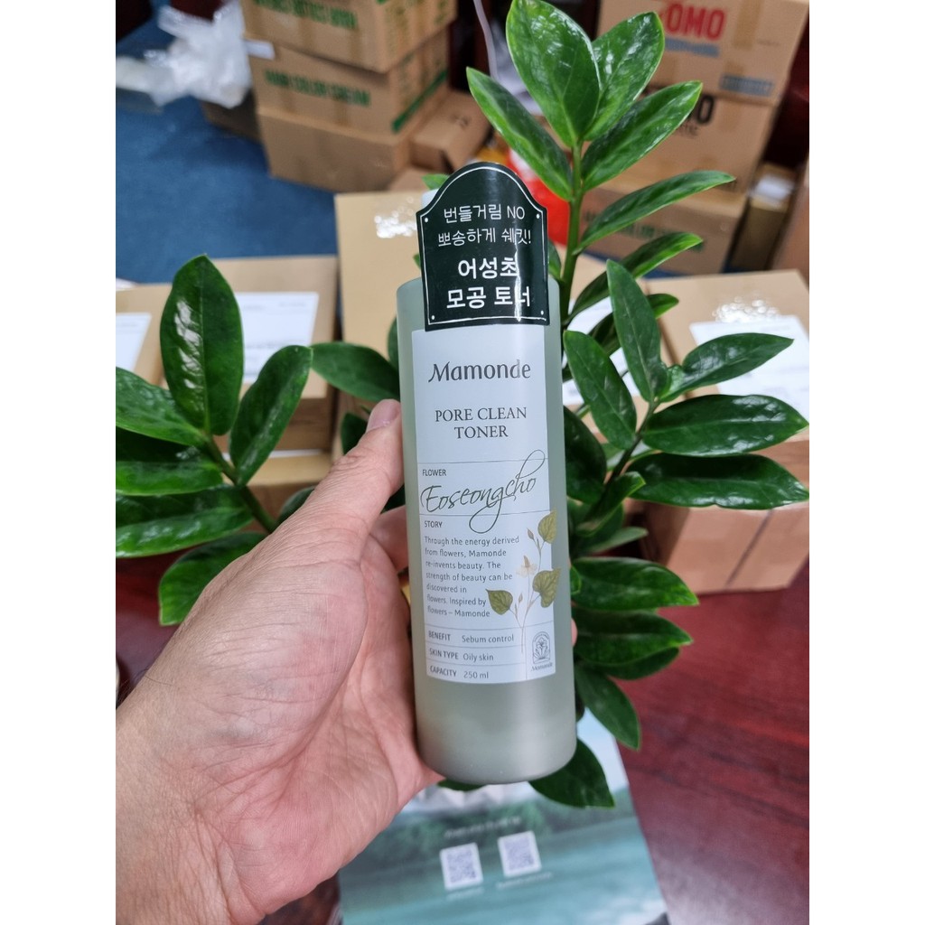 Nước hoa hồng Mamonde Diếp cá, làm sạch dầu nhờn và ngăn ngừa mụn 250ml | BigBuy360 - bigbuy360.vn