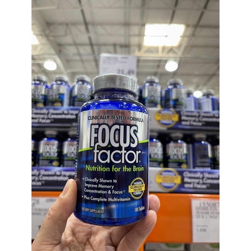 Viên Uống Bổ Não Focus Factor Nutrition For The Brain 180 viên [Mỹ]