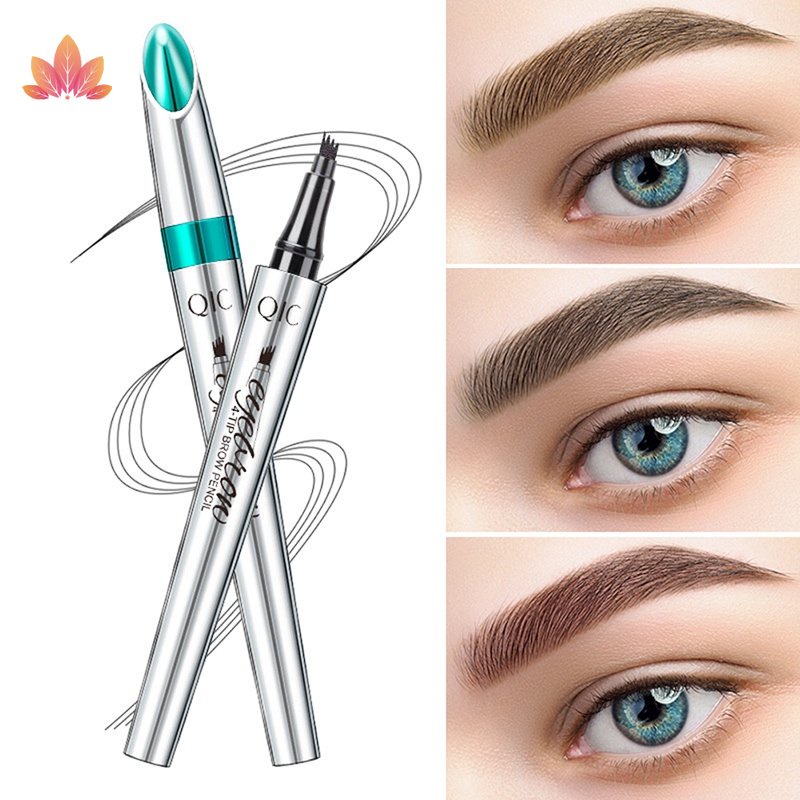 Bút Kẻ Lông Mày QIC Dạng Lỏng Chống Thấm Nước Và Mồ Hôi JP5
