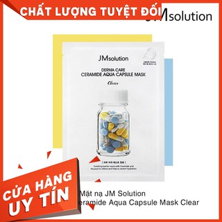 Mặt Nạ Giấy Dưỡng Da JMSolution Derma_Care_Ceramide_Aqua Capsule Mask