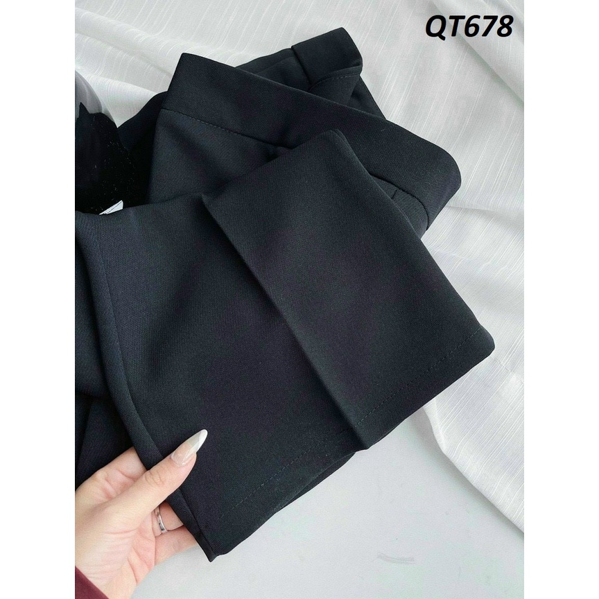 Quần tây ống pass loe dáng dài QT678