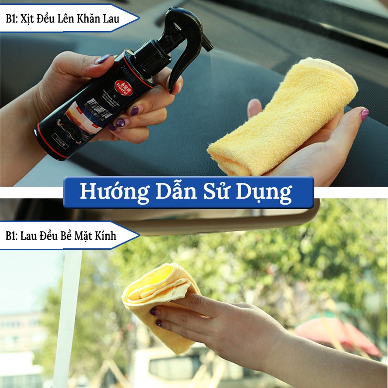 Chai Xịt Phủ Nano Chống Sương Mù - Sử Dụng Chủ Yếu Xịt Kính Lái Xe, Dung Tích 120ml CARZONE.TOP