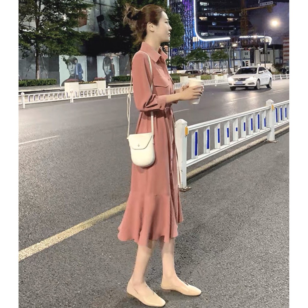 Đầm Maxi Đuôi Cá Sơ MI 4 Màu - DM811 | BigBuy360 - bigbuy360.vn