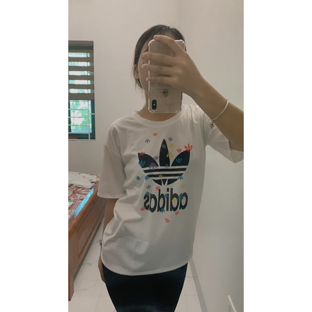 Áo phông Adidas form rộng freesize