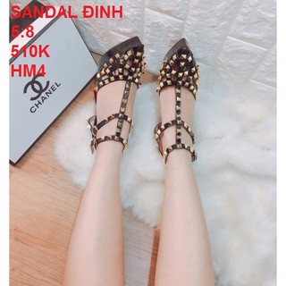 GIÀY SANDAL CAO GÓT ĐINH ĐẸP