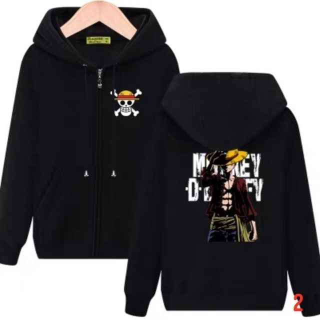 Áo Khoác Đen Luffy - One Piece Mũ Rơm | BigBuy360 - bigbuy360.vn